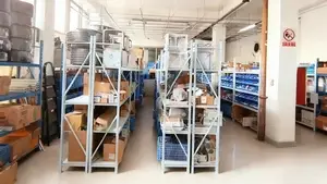 Zone de stockage des matières premières 