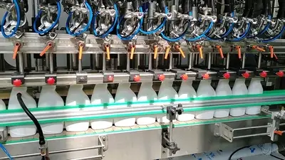 Ligne de remplissage de produits chimiques domestiques