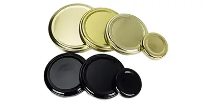 Bouchons métalliques 