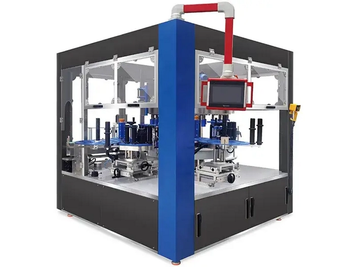 Étiqueteuse rotative automatique