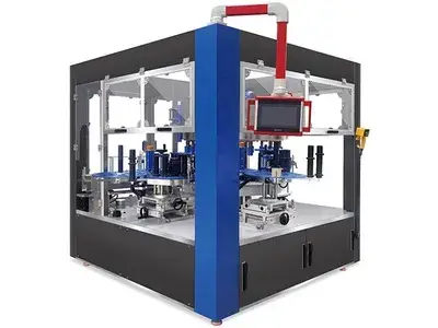 Étiqueteuse rotative automatique
