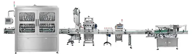 Ligne de remplissage pour produits ménagers et chimiques du quotidien